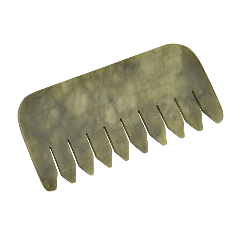Xiuyan jade gua sha comb board