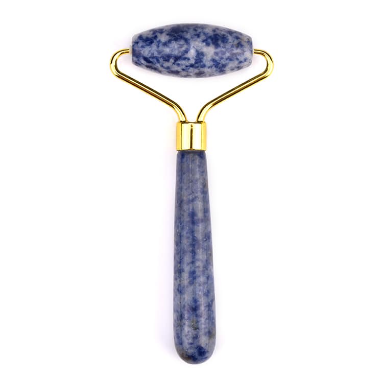 Blue jasper single head Face Roller