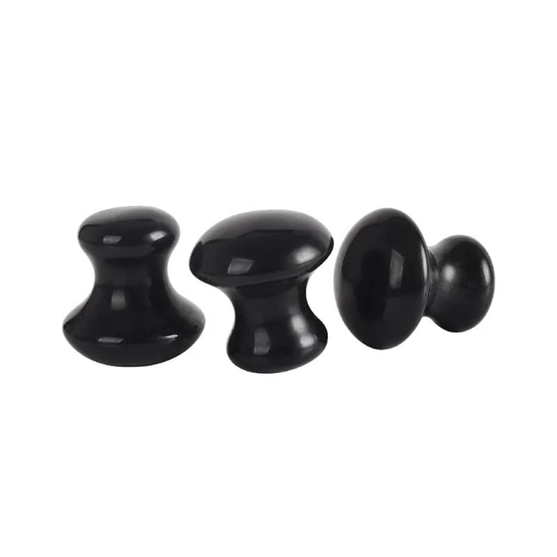 Obsidian-Gua-Sha-Sculptor-Mushroom-Shape-3