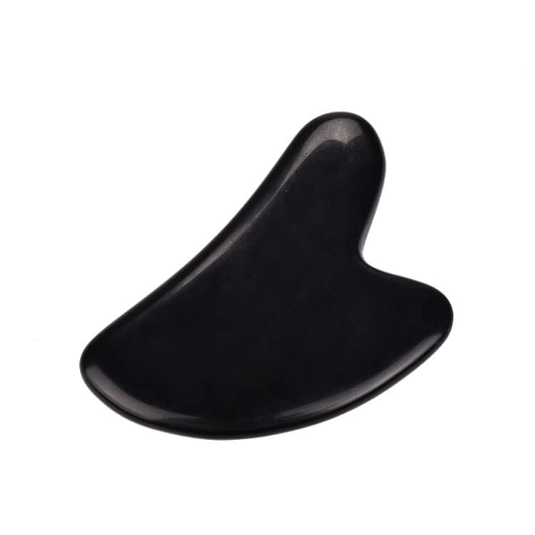 black obsidain gua sha