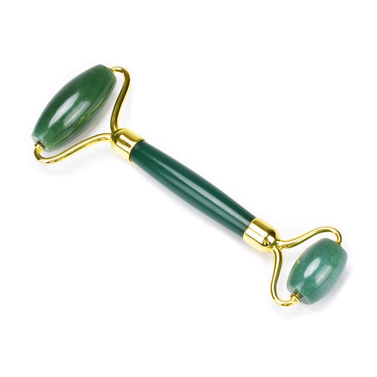 resin handle aventurine roller1