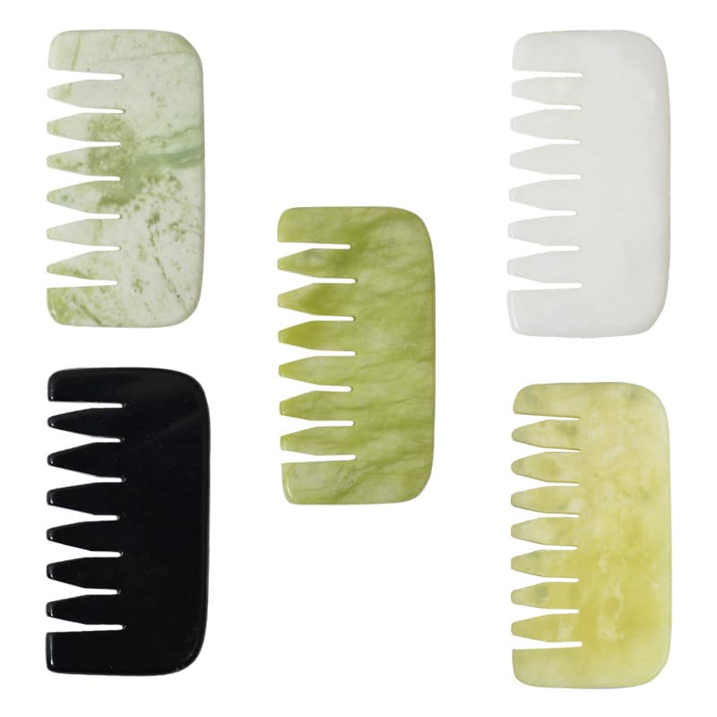 straight jade comb